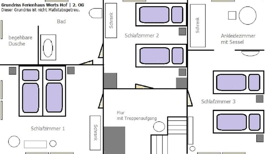 Werts Hof Ferienwohnen Villa Rauschenberg Szoba fotó
